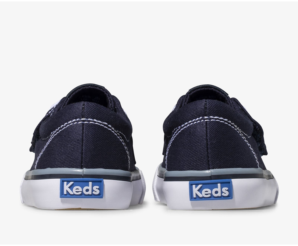 Keds Sneaker Kinder Navy - Jump Kick Jr. Segeltuch - UMJ-789036